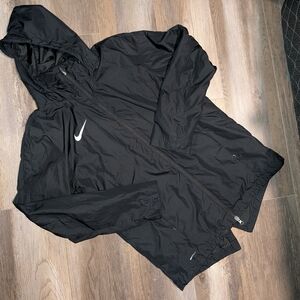 Nike Shield Jacket Soccer Black Windbreaker